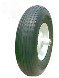 480 x 400 x 8 Flat Proof Rib Tire/Rim Assembly - UC, JC